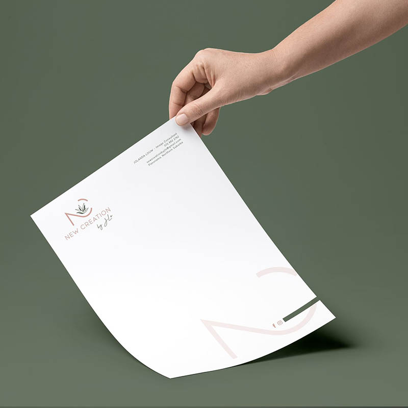 New Creation Letterhead