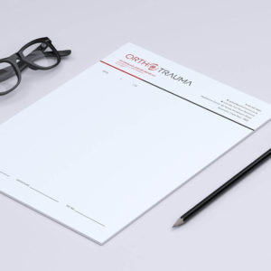 Ortho Trauma Paper Letterhead2