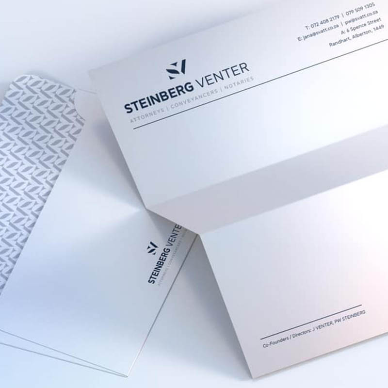 Steinberg Venter Attorneys Letterhead