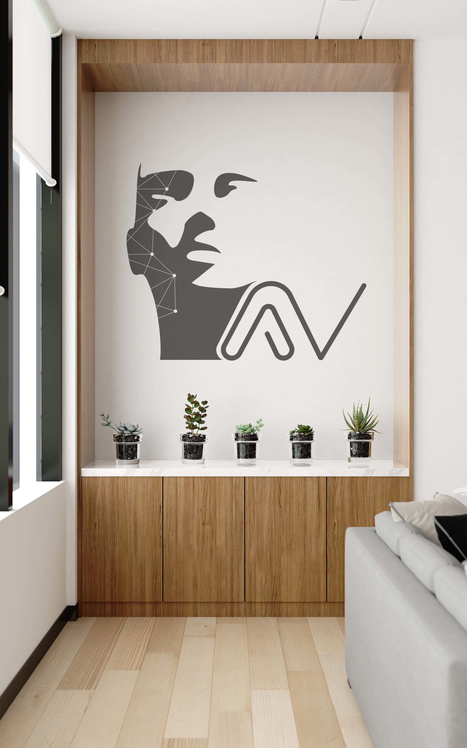 Dr Andre Vos Name Tag Interior